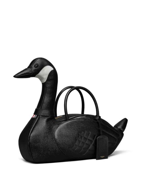 25FW 톰브라운 토트백 UAG227A00198001 Black - THOM BROWNE