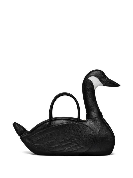 25FW 톰브라운 토트백 UAG227A00198001 Black - THOM BROWNE