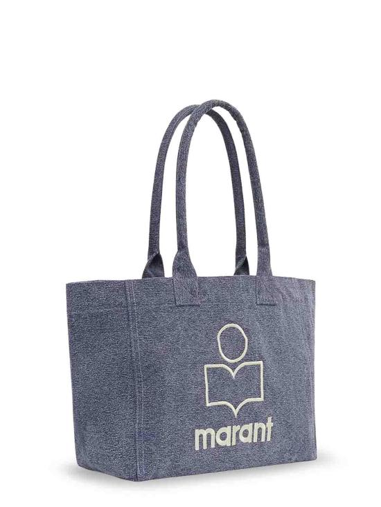 26SS 이자벨마랑 YENKY 옌키 로고 토트백 PM0062FAA1X19M86FP Purple - ISABEL MARANT