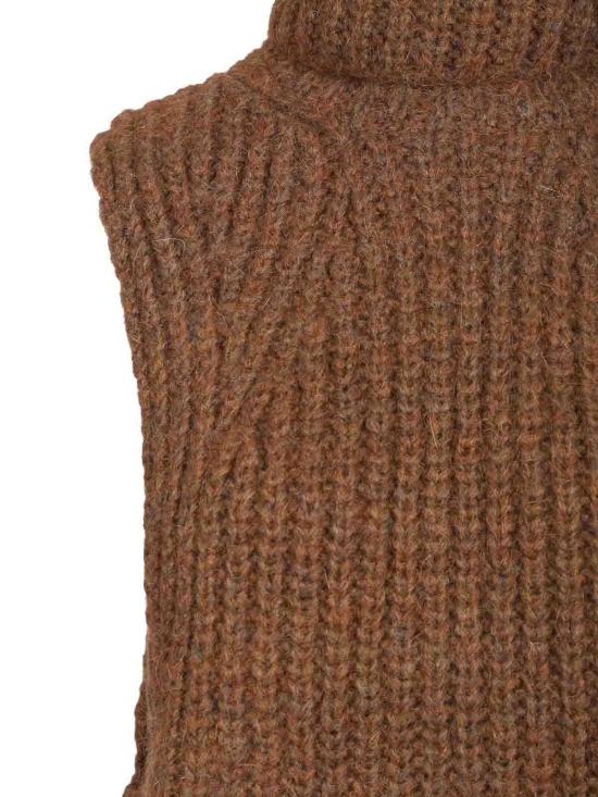 26FW 이자벨마랑 베스트 25AEC116MFAC3D02A50BW Brown - ISABEL MARANT