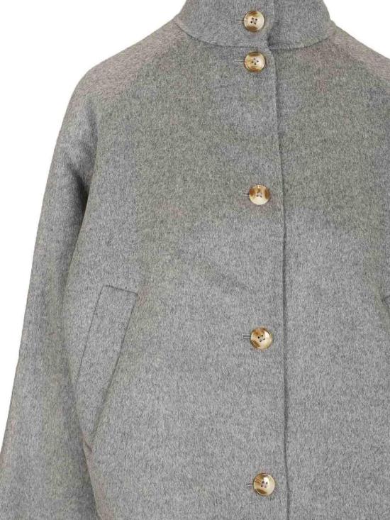 25FW 루루 스튜디오 자켓 NYMAGREYMELANGE Grey - LOULOU STUDIO