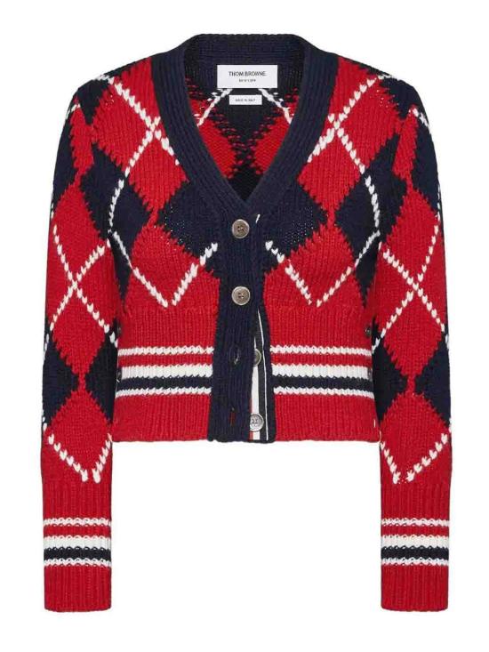 25FW 톰브라운 가디건 FKC679BY1029960 Red
