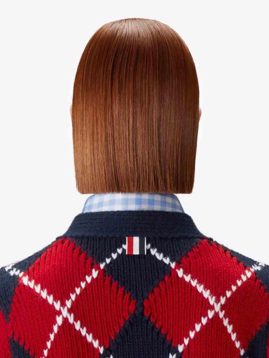 25FW 톰브라운 가디건 FKC679BY1029960 Red - THOM BROWNE