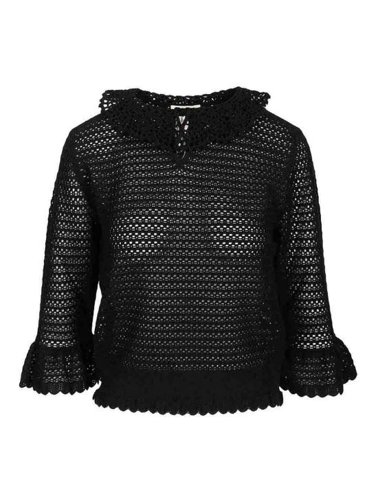 26FW 끌로에 탑 CH25WMP40517001 Black