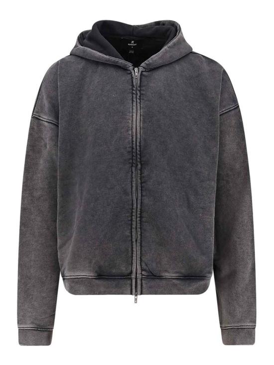 26SS 리프레젠트 후드 티셔츠 INM41447 Grey