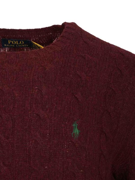 25FW 폴로 랄프로렌 스웨터 710876762011 Dark Red - POLO RALPH LAUREN