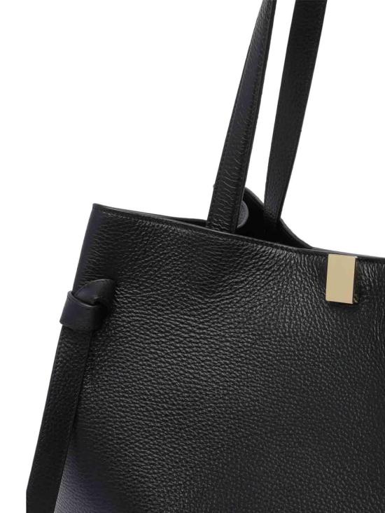 26SS 유제피 토트백 GYOZATOTEPEBBLEGRAINLEATHERL034 Black - YUZEFI