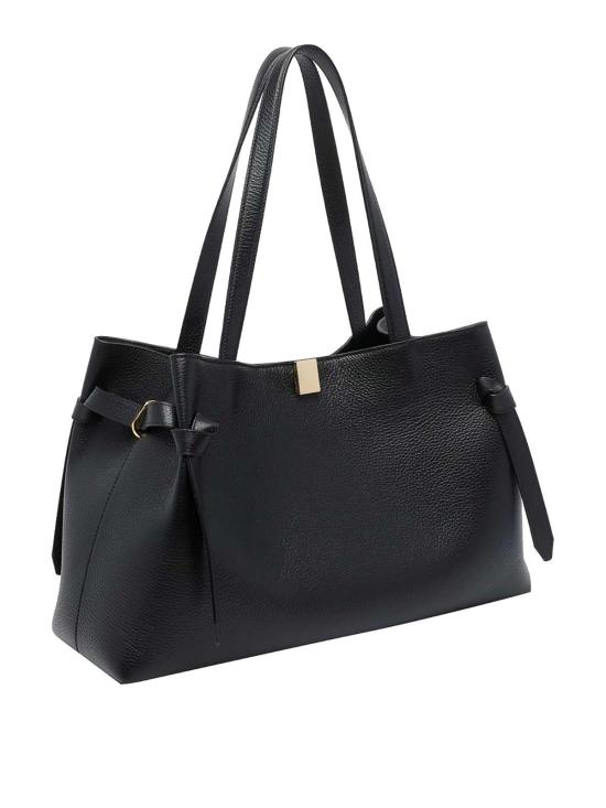 26SS 유제피 토트백 GYOZATOTEPEBBLEGRAINLEATHERL034 Black - YUZEFI
