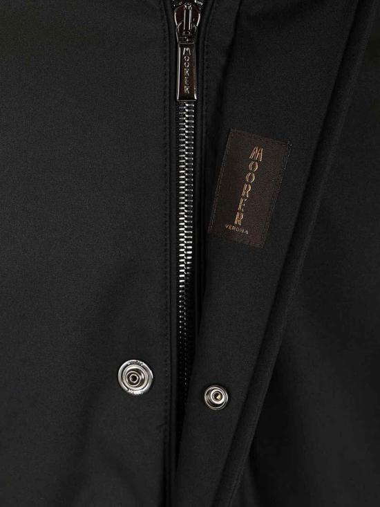 26FW 무레르 패딩 MOUCA100028TEPA011ADSU0001 Black - MOORER