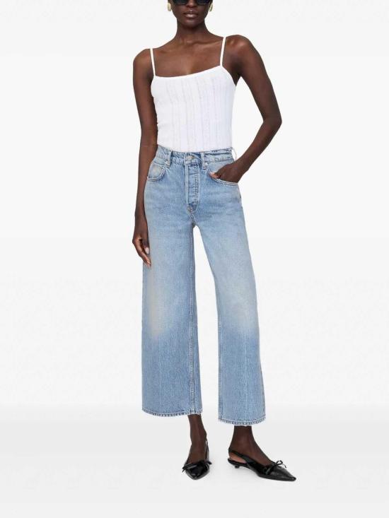 26FW 애니빙 민소매 티셔츠 A0811422OFW26 Cream - ANINE BING