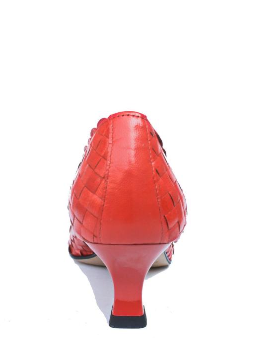 26SS 라 로즈 힐/펌프스 97340P0CAROLMANDARINA Red - LA ROSE