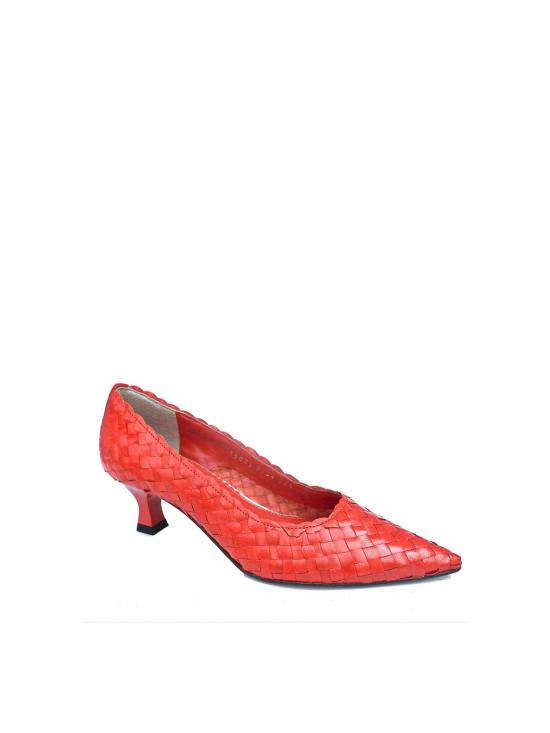 26SS 라 로즈 힐/펌프스 97340P0CAROLMANDARINA Red - LA ROSE