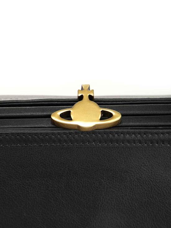 25FW 비비안웨스트우드 애스콧 프레임 백 4603000KWL00BZN401 Black - VIVIENNE WESTWOOD