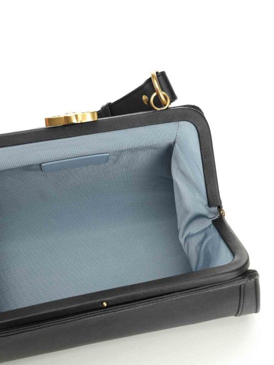25FW 비비안웨스트우드 애스콧 프레임 백 4603000KWL00BZN401 Black - VIVIENNE WESTWOOD
