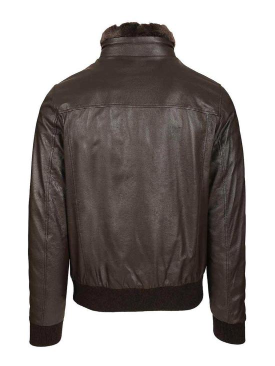 25FW 무레르 CLEROS-P1 클레로스 P1 보머 자켓 MOUBO100178P1U0202 Brown - MOORER