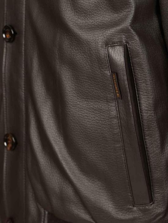 25FW 무레르 CLEROS-P1 클레로스 P1 보머 자켓 MOUBO100178P1U0202 Brown - MOORER
