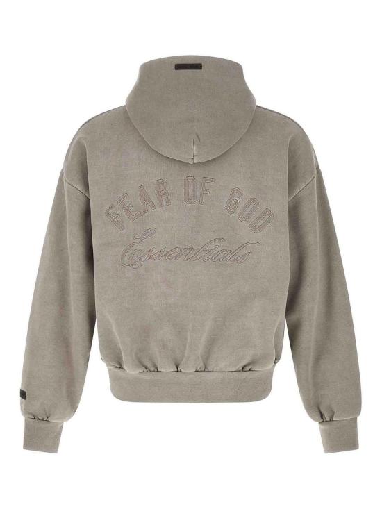 26FW 피어오브갓 후드 티셔츠 192HO254781F Grey - FEAR OF GOD