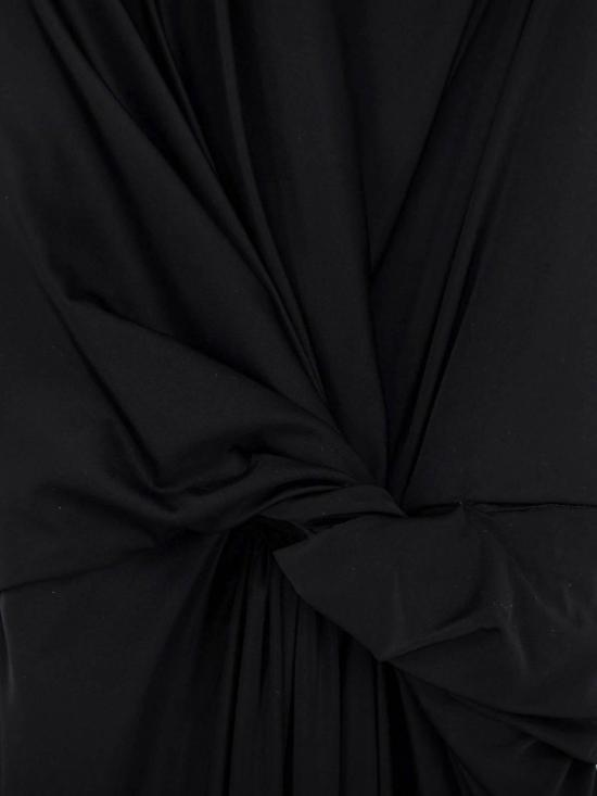 26SS 발렌시아가 롱 원피스 857338TRV971000 Black - BALENCIAGA