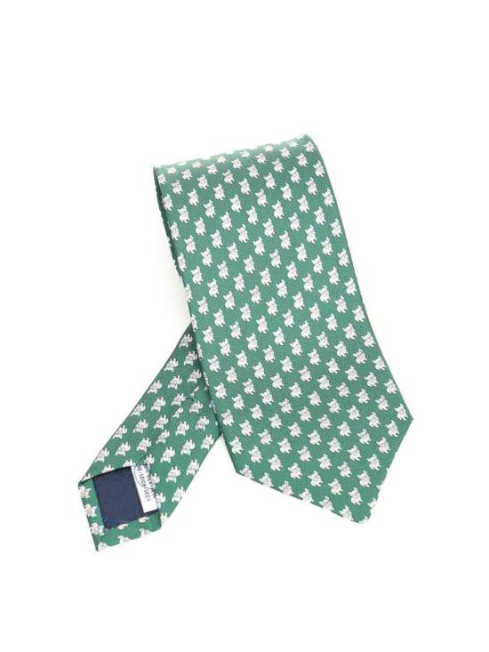 26SS 살바토레 페라가모 넥타이 3512310778920F Green