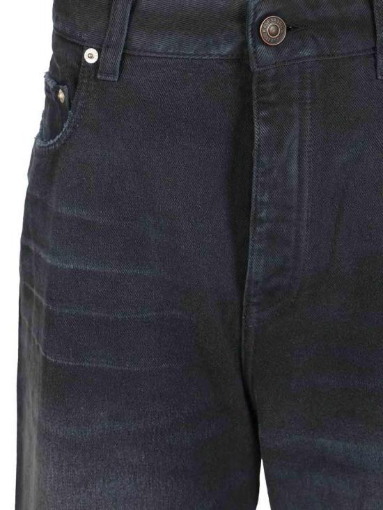 26SS 발렌시아가 커브드 니 팬츠 857194TTW648074 Blue - BALENCIAGA