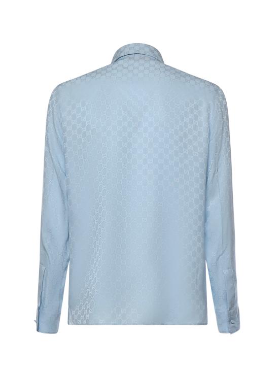 25FW 구찌 긴팔 셔츠 847034 ZATF94977 Blue - GUCCI