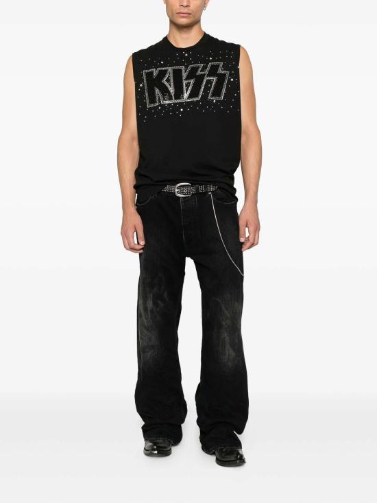 25FW 디스퀘어드2 반팔 티셔츠 S78GD0107D20035900 Black - DSQUARED2