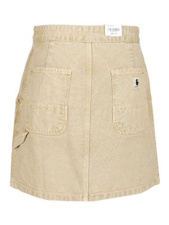 25FW 칼하트 미디 스커트 I03557507E5F Beige - CARHARTT