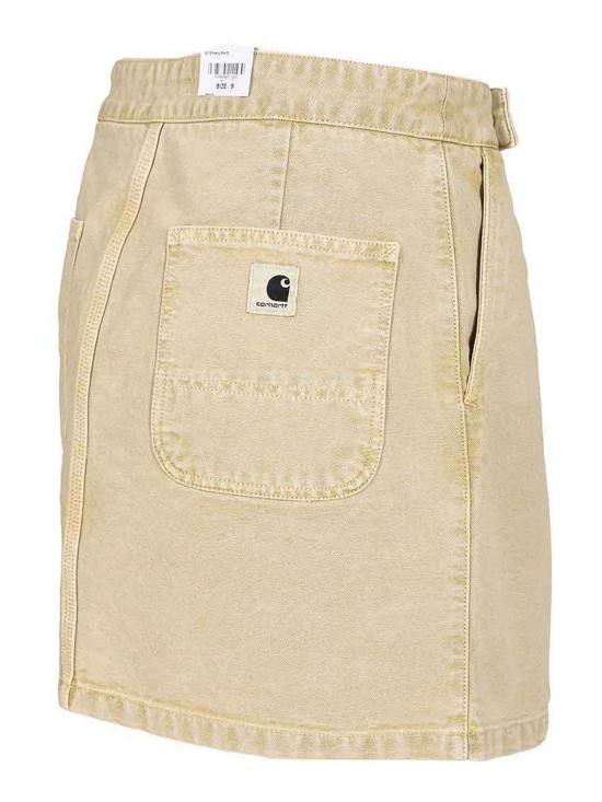 25FW 칼하트 미디 스커트 I03557507E5F Beige - CARHARTT