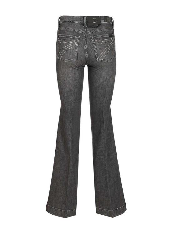  세븐포올맨카인드 플레어 팬츠 7U30TU79U71ZV Black - 7 FOR ALL MANKIND