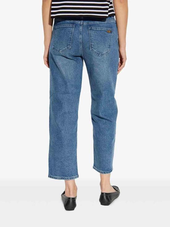 25FW 마이클 코어스 스트레이트 팬츠 MT5907OEB1913 Medium Wash - MICHAEL KORS