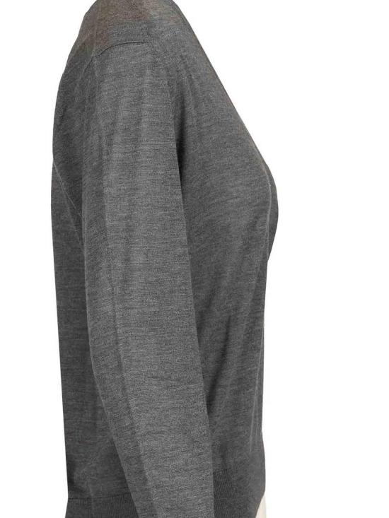 27SS 루루 스튜디오 탑 JULIOLDS01ANTHRACITEMELANGE Grey - LOULOU STUDIO