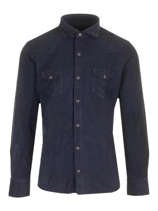  발바 긴팔 셔츠 WSU10P20440440003 Blue