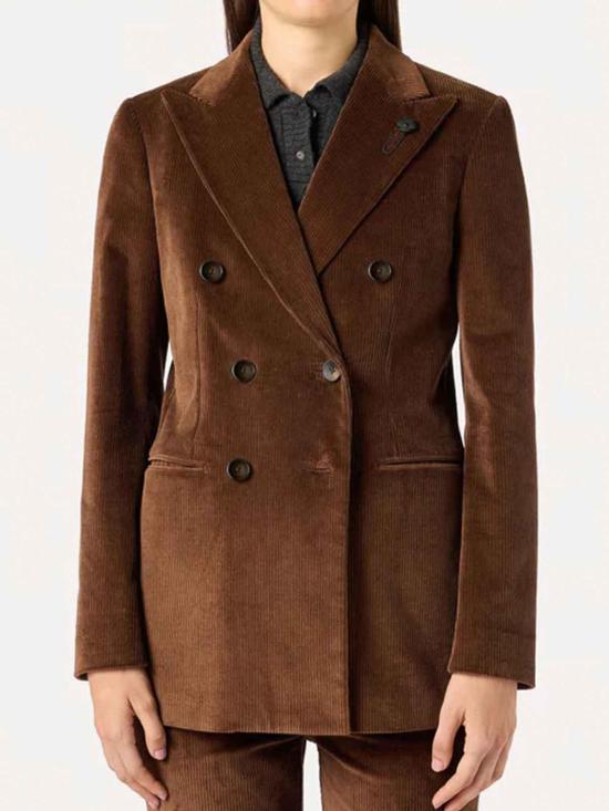 25FW 라르디니 무스탕 A6ADAMFCN65401300 Brown - LARDINI