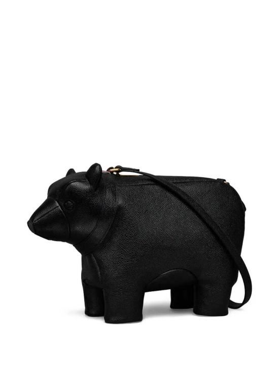 25FW 톰브라운 토트백 UAG224A00198001 Black - THOM BROWNE