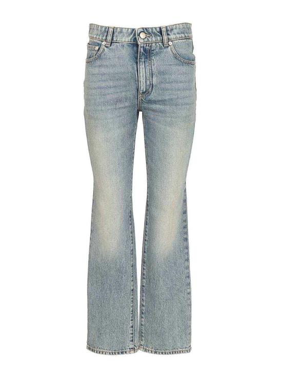 26SS 알렉산더 맥퀸 스트레이트 팬츠 846045QMAD04383 Blue