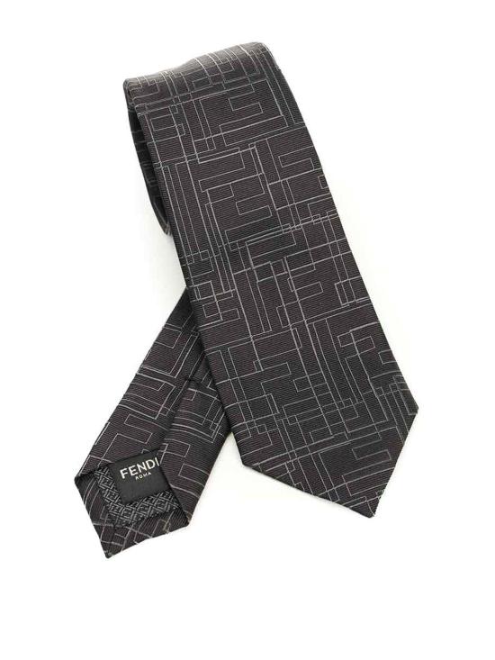 26FW 펜디 넥타이 FXC023AYBSF0QA1 Black