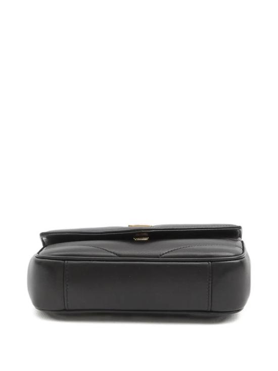 26SS 생로랑 루루 미니 램스킨 821749AAEAX1000 Black - SAINT LAURENT