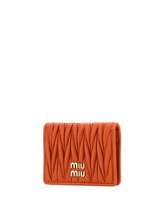 25FW 미우미우 지갑 5MC103AFPPF0049 Orange - MIU MIU