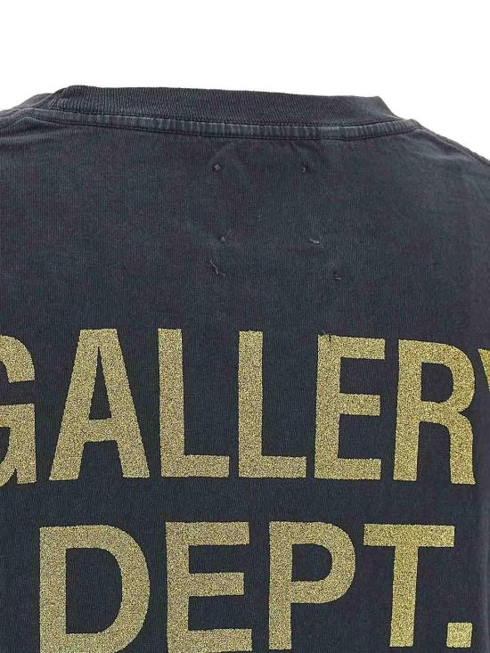 25FW 갤러리 디파트먼트 반팔 티셔츠 BRA10286VINTAGEBLACK Grey - GALLERY DEPT