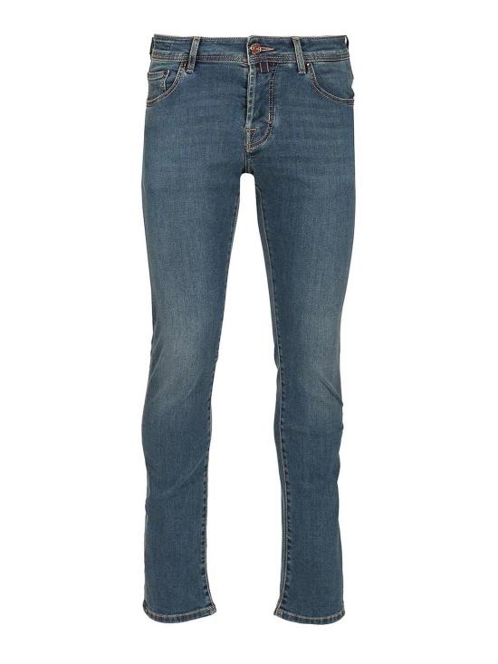 25FW 야콥코헨 스트레이트 팬츠 JUMQE007032S3624200D Blue