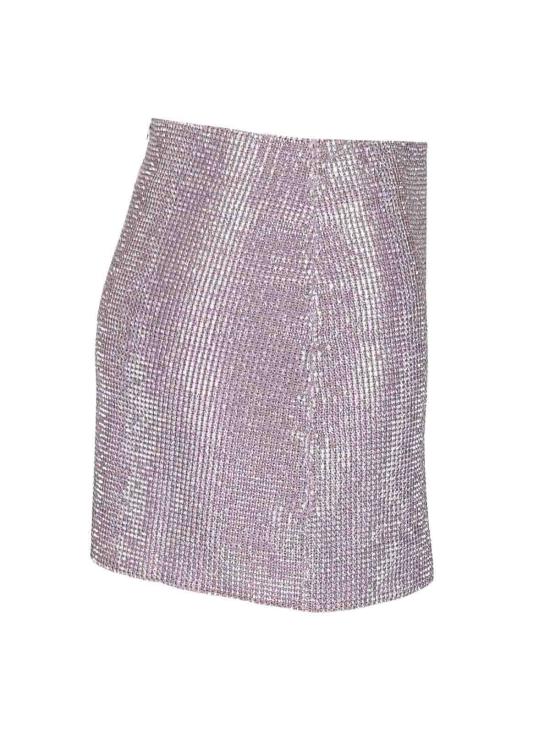 25FW 셀프 포트레이트 미디 스커트 PF25023SKLILAC Purple - SELF PORTRAIT