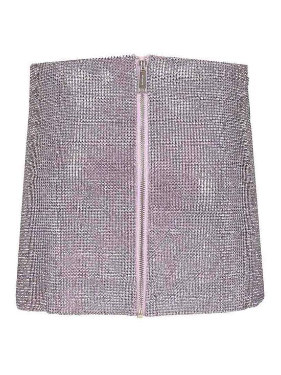 25FW 셀프 포트레이트 미디 스커트 PF25023SKLILAC Purple - SELF PORTRAIT