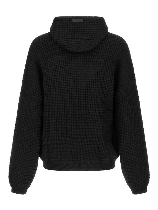 26FW 피어오브갓 헤비 와플 니트 90s 후드 티셔츠셔츠 192HO254361F - FEAR OF GOD