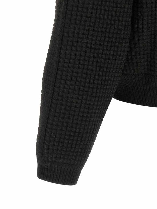 26FW 피어오브갓 헤비 와플 니트 90s 후드 티셔츠셔츠 192HO254361F - FEAR OF GOD