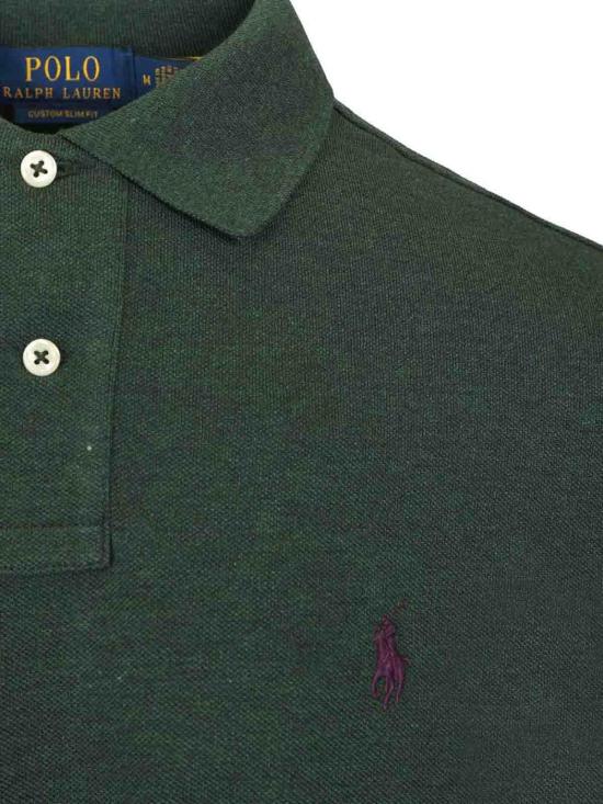 25FW 폴로 랄프로렌 클래식 핏 코튼 폴로 셔츠 710680790149 Green - POLO RALPH LAUREN
