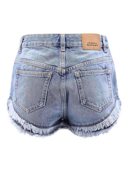 26SS 이자벨마랑 숏팬츠 SH0283FAD1H02I30LU Blue - ISABEL MARANT