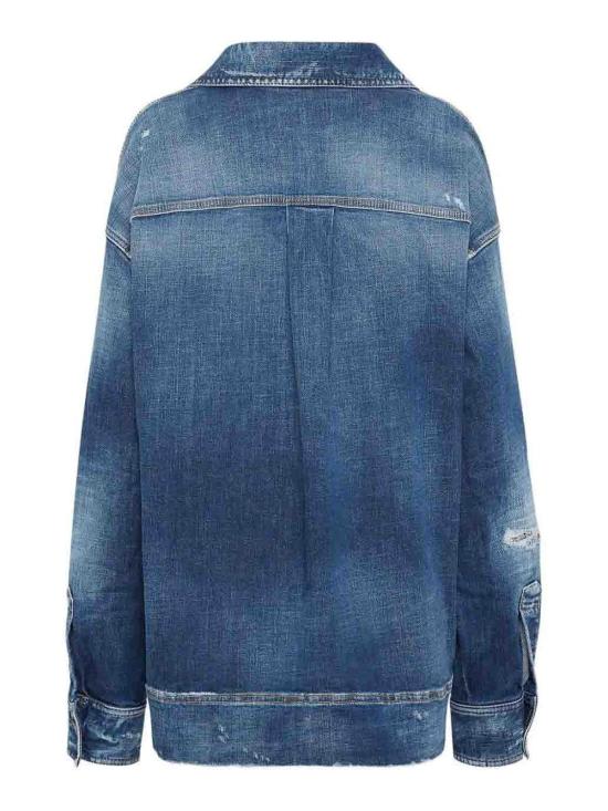  디스퀘어드2 민소매 티셔츠 S75NC1115S30872470 Dark Blue - DSQUARED2