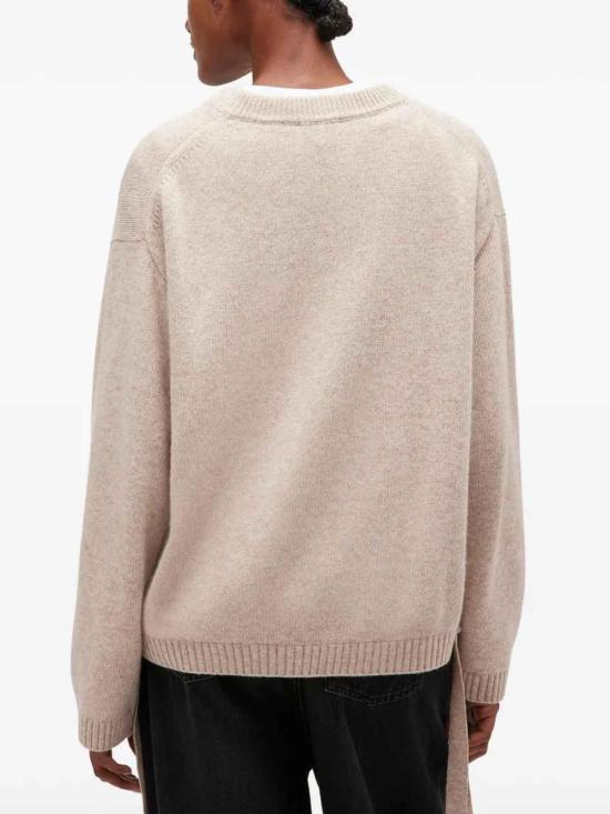 25FW 가니 울 믹스 점퍼 K2633934 Beige - GANNI