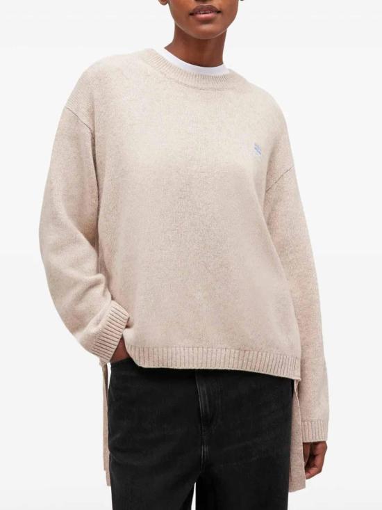 25FW 가니 울 믹스 점퍼 K2633934 Beige - GANNI