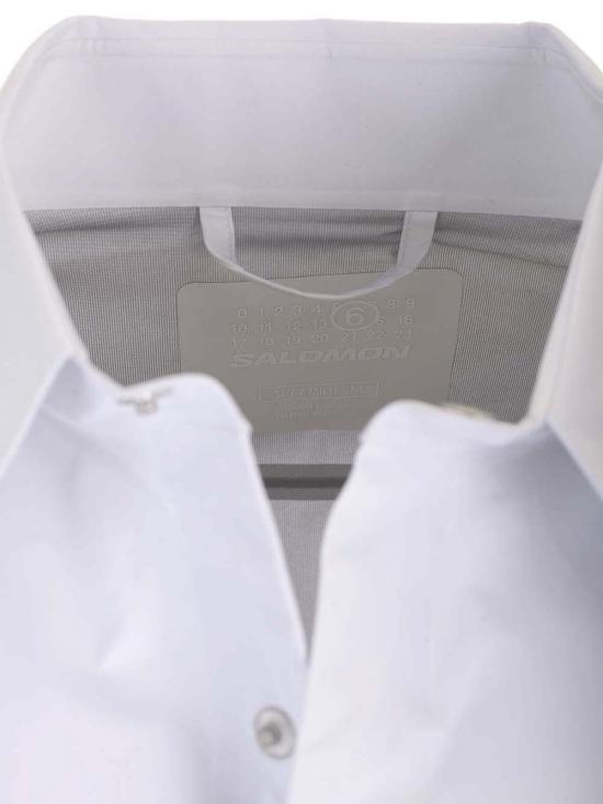 25FW MM6 메종마르지엘라 긴팔 셔츠 SH0DT0018M35200101 White - MM6 MAISON MARGIELA
